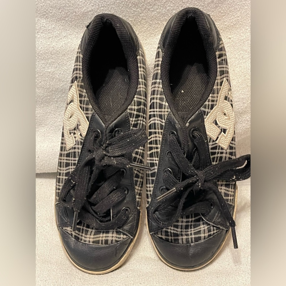 Checked DC sneakers size women's 8
